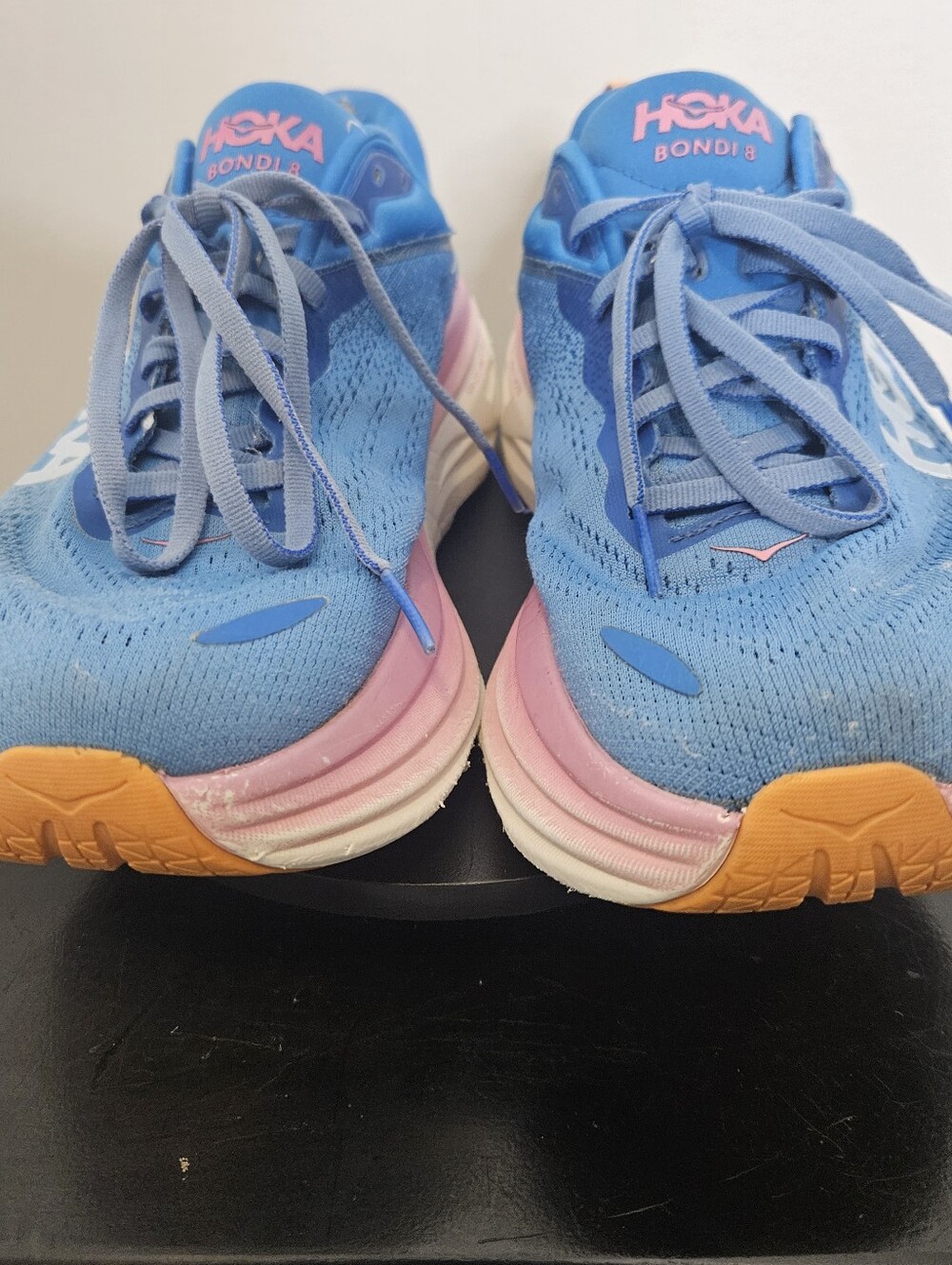 Hoka Bondi 8 Women's Running Shoes Coastal Sky/All Aboard Size 9 Sneaker - Picture 6 of 8